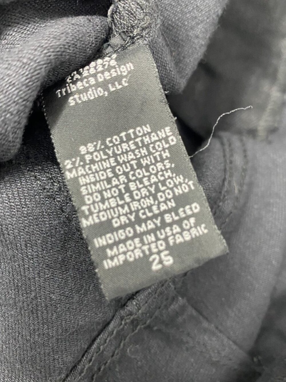 Nili Lotan Shon Black Jeans 25 - Picture 13 of 13